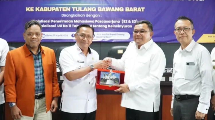 Pemkab Tubaba dan Unila Perkuat Sinergi Peningkatan Sumber Daya Manusia