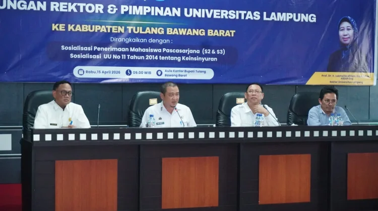 Sosialisasi UU Keinsinyuran, Tubaba Siapkan SDM Unggul