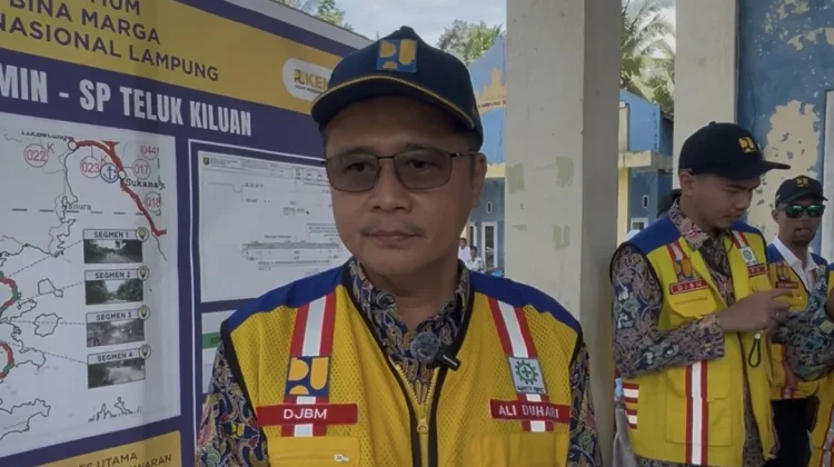 Progres Jalan Padang Cermin–Teluk Kiluan Capai 26 Persen