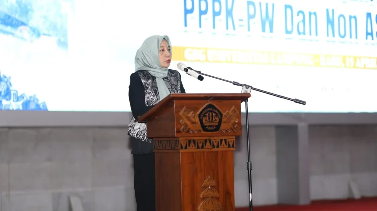 Disiplin Pegawai Ditekankan saat Kontrak PPPK Unila