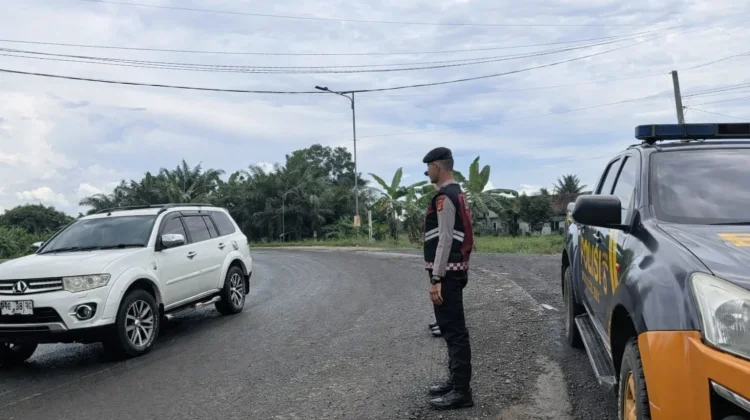 Sat Samapta Mesuji Patroli Rutin Cegah Kejahatan Jalanan