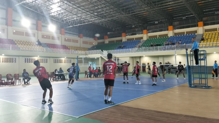 Seleksi Kejurda Voli Lampung menuju Kejurnas Jakarta