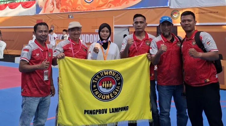 Hari Pertama Kejurnas Kaltim   TI Lampung Koleksi 1 Medali