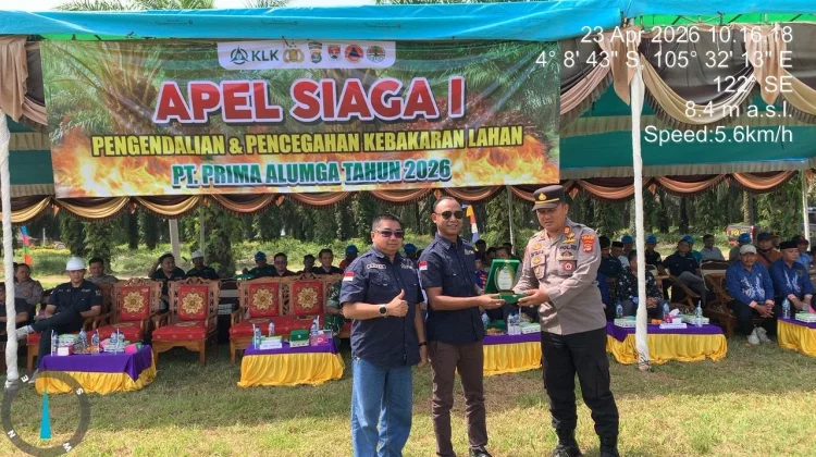 Edukasi Karhutla Disampaikan saat Apel Siaga di Mesuji