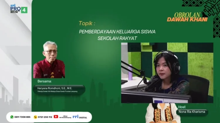 Keluarga Siswa Sekolah Rakyat Didorong Lebih Mandiri
