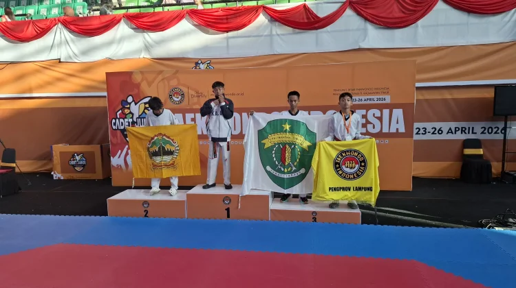 Lampung Tambah Perak dan Perunggu di Kejurnas Samarinda