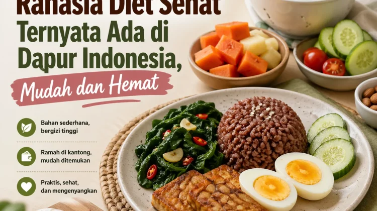 Rahasia Diet Sehat ternyata Ada di Dapur Indonesia, Mudah dan Hemat