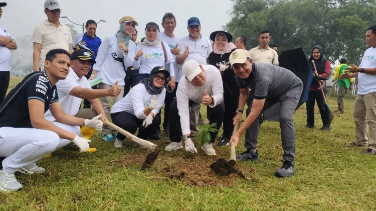 Penanaman Pohon di Labuhanratu Warnai HUT ke-27 Lampung Timur