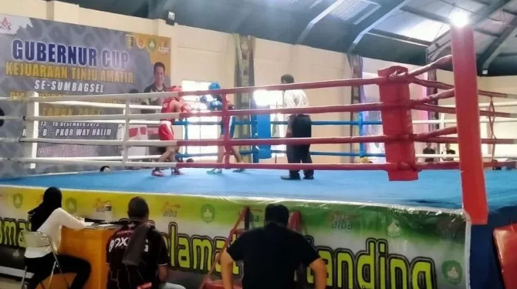 Pertina Lampung Dorong Regenerasi Atlet Tinju Berprestasi Nasional