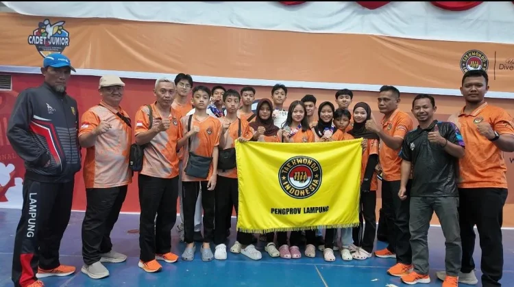 Tumbangkan Lawan di Partai Neraka, Taekwondo Lampung Segel 7 Medali di Kejurnas