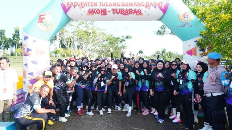 Tuba Fun Run 2026 Jadi Ajang Pembinaan Atlet Muda Tubaba