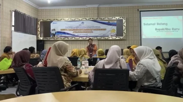 Bimtek Guru Utama jenjang SMP,perkuat Revitalisasi Bahasa Daerah