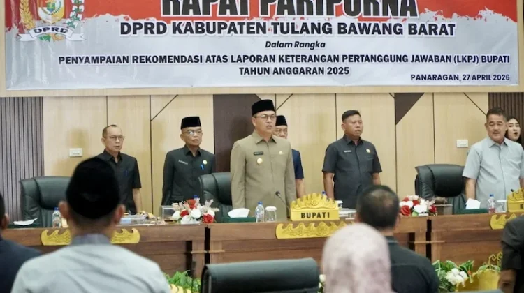 Bupati Tubaba Apresiasi Rekomendasi DPRD Tubaba soal LKPJ 2025