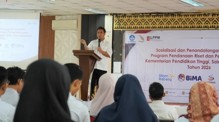 Itera Gelar Sosialisasi Teknis Program Riset dan Pengembangan Kemdikti Saintek