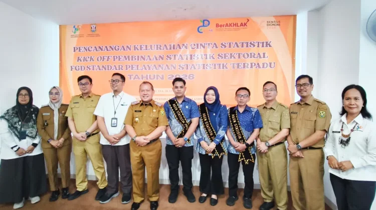 Tiga Kelurahan Bandarlampung Jadi Percontohan Cinta Statistik 2026