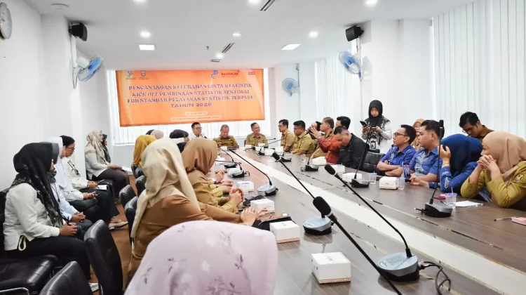 BPS Kota Bandarlampung Perkuat Pembinaan Statistik Sektoral OPD
