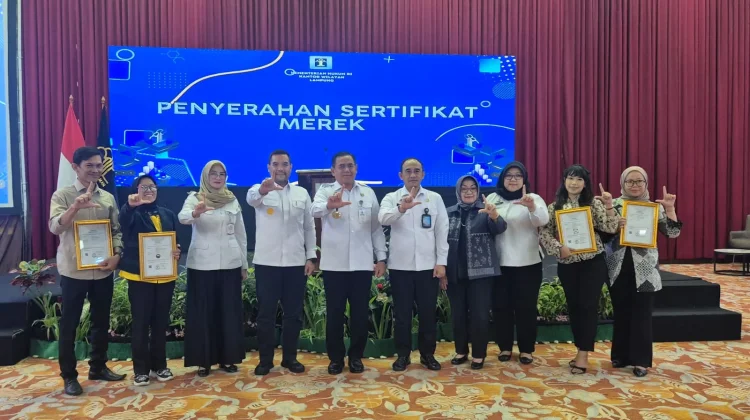 Kemenkum Lampung Dorong UMKM dan Koperasi Daftarkan Merek Kolektif
