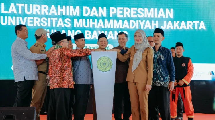 Wagub Jihan dan Mendikdasmen Resmikan Kampus UMJ Tulang Bawang