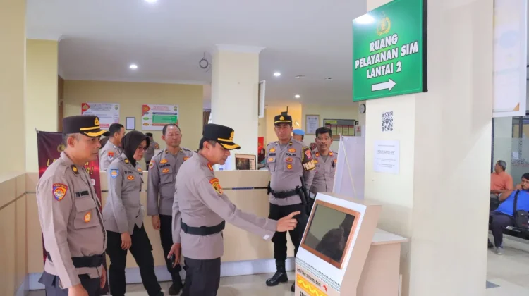Pelayanan Prima Jadi Prioritas, Waka Polresta Tinjau Ruang Layanan Publik