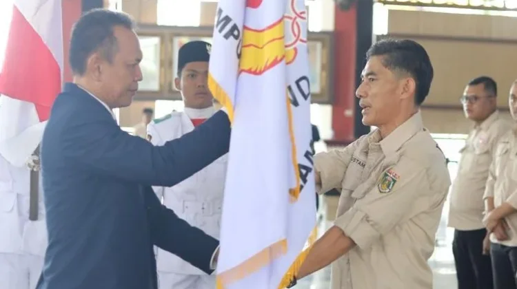 KONI Lampung Tengah Resmi Dikukuhkan, Target Tembus Tiga Besar Porprov 2026