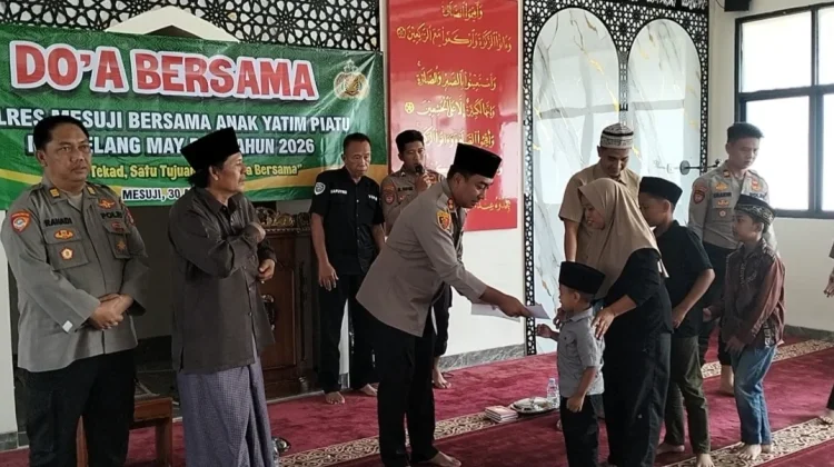 Polres Mesuji Gelar Doa Bersama Sambut May Day