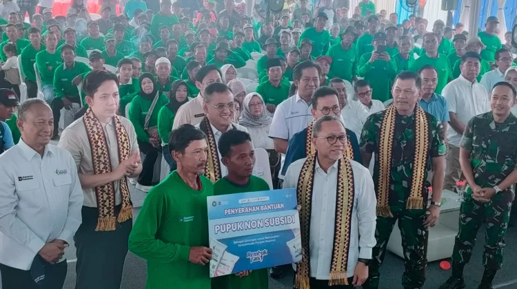 Zulhas: Akses Pupuk Dipermudah, Produksi Beras Meningkat