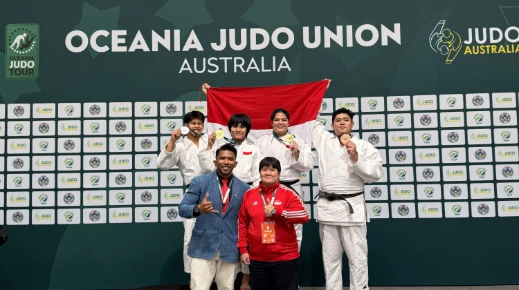 Indah Raih Emas Mandurah Oceania Open 2026
