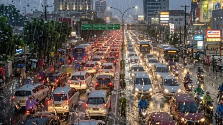 Hujan Berpotensi Guyur Sebagian Besar Wilayah Lampung Hari ini