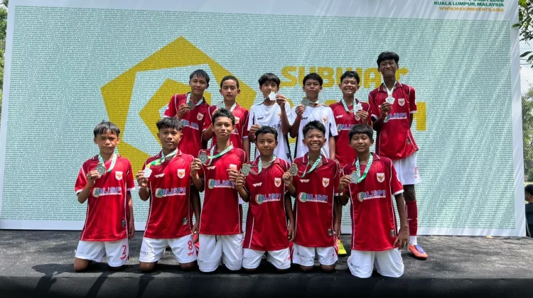 Dua Pemain Lampung Bawa Timnas U14 Runner Up