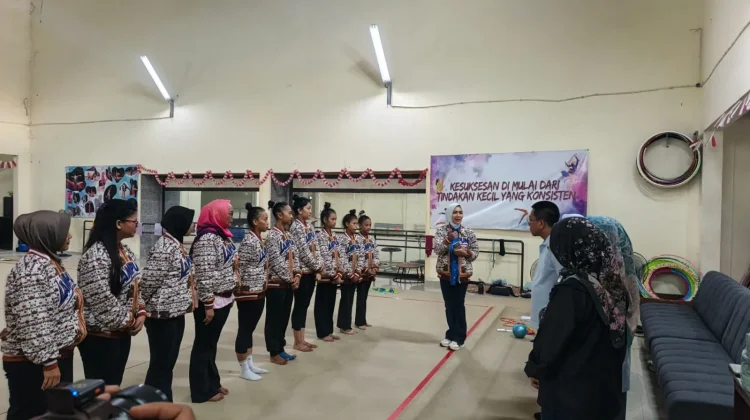 Lampung Kirim Enam Pesenam Ritmik ke Kejurnas Gimnastik 2026