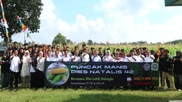 Panen Raya Jagung Manis di Polinela Perkuat Vokasi