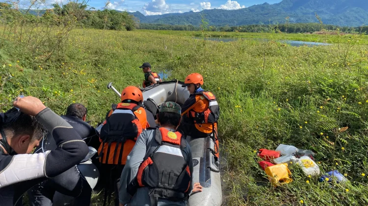 Tim SAR Sisir Sungai Abung Way Rarem, Cari Warga Tenggelam