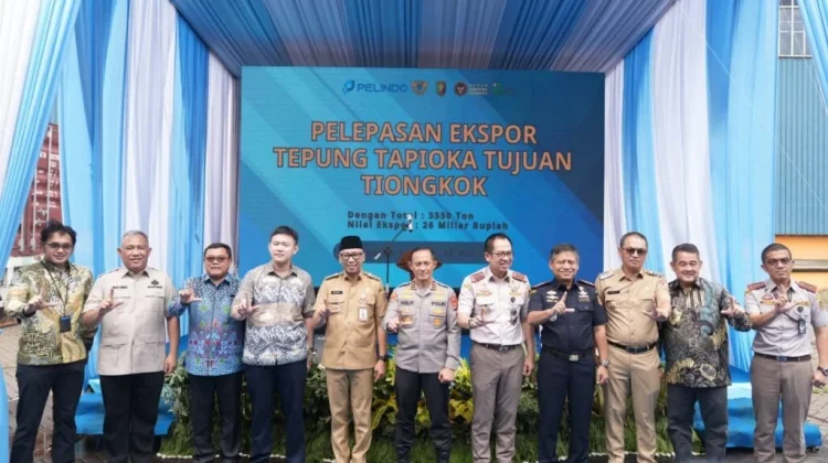 Tapioka Lampung Dominasi Pasar Ekspor Tiongkok hingga Selandia Baru