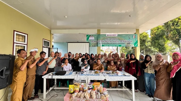Dinas Perikanan Pringsewu Dorong Pelaku Usaha Perikanan Kuasai Pemasaran Digita