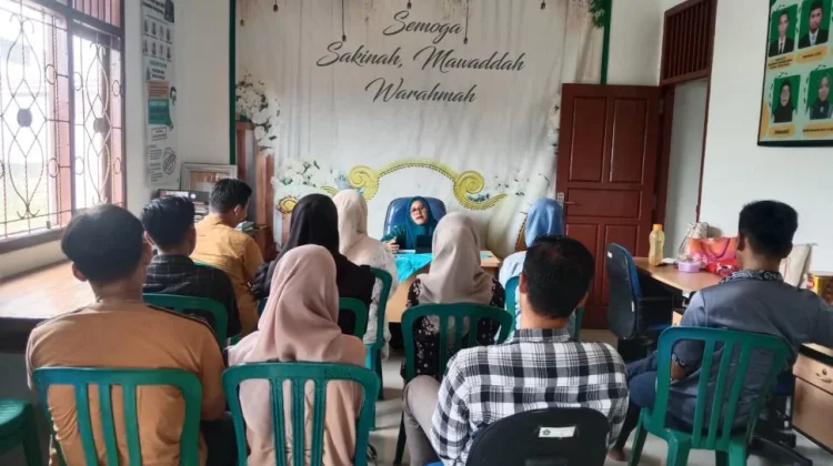 KUA Waway Karya Gelar Bimbingan Perkawinan Mandiri bagi Calon Pengantin