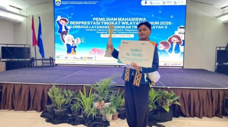 Mahasiswa Unila Raih Juara Dua Pilmapres LLDIKTI