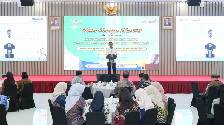 Sekjen ATR/BPN: Peralihan Arsip Pertanahan Elektronik sebagai Sebuah Keniscayaan