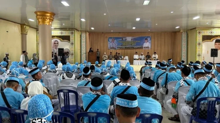 128 Jamaah Haji Pesawaran Berangkat ke Tanah Suci