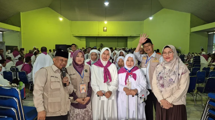 Pemberangkatan Jemaah Haji Lampung Berjalan Lancar, 5.753 Orang Diberangkatkan