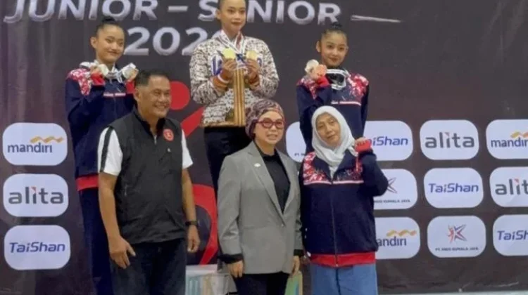 Lampung Juara Umum Senam Ritmik Kejurnas 2026, Borong 7 Medali Emas