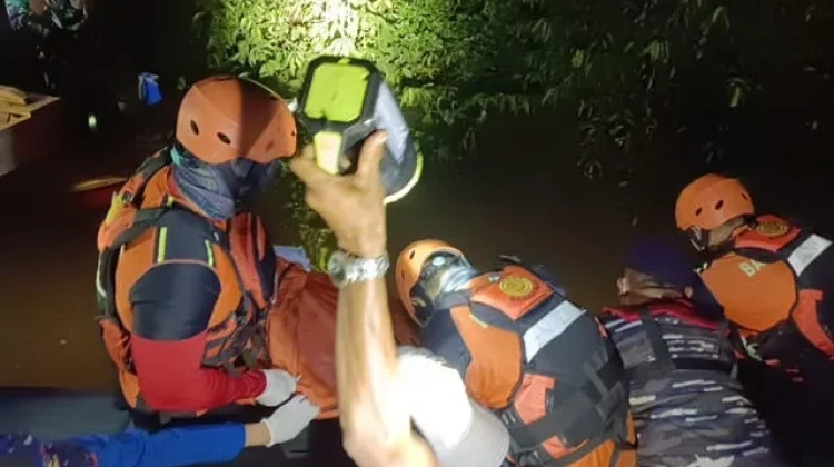 Lansia Tenggelam di Sungai Gedung Meneng Ditemukan Meninggal Dunia
