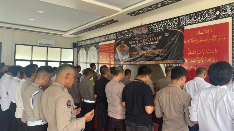Polres Mesuji Kenang Almarhum Bripka Arya Supena