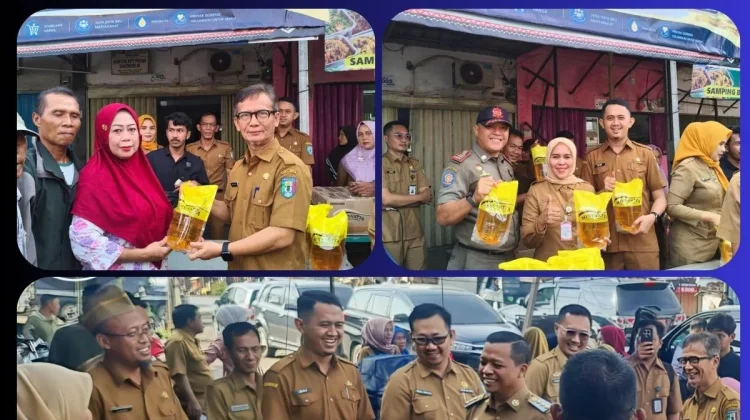 Operasi Pasar Minyak Kita di Pringsewu Disambut Antusias Warga