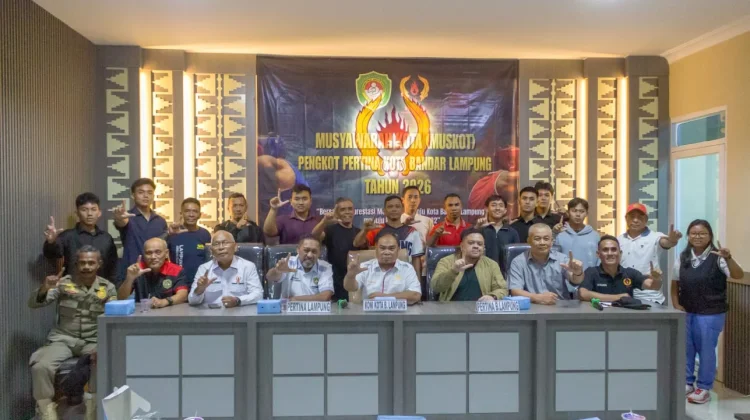 Rudi Darmawan Pimpin Pertina Bandar Lampung Aklamasi