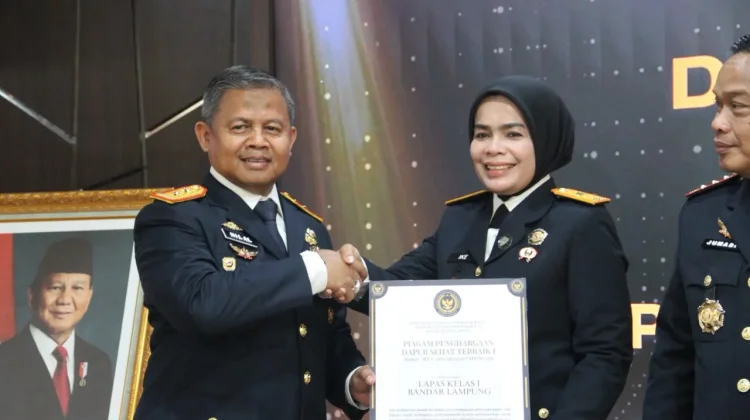 Berdedikasi dan Berkomitmen, Lapas Kelas I Bandar Lampung Sabet 6 Penghargaan
