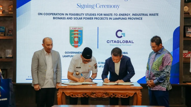 Pemprov Lampung Gandeng Citaglobal Malaysia Kembangkan Energi Hijau