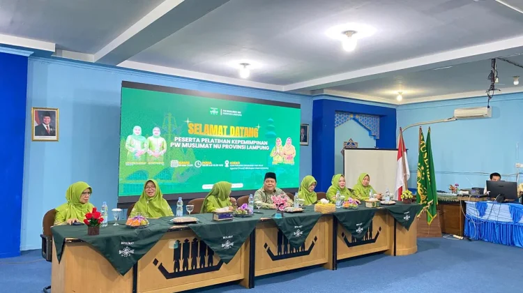 Pengurus Wilayah Muslimat NU Lampung Gelar Pelatihan Kepemimpinan