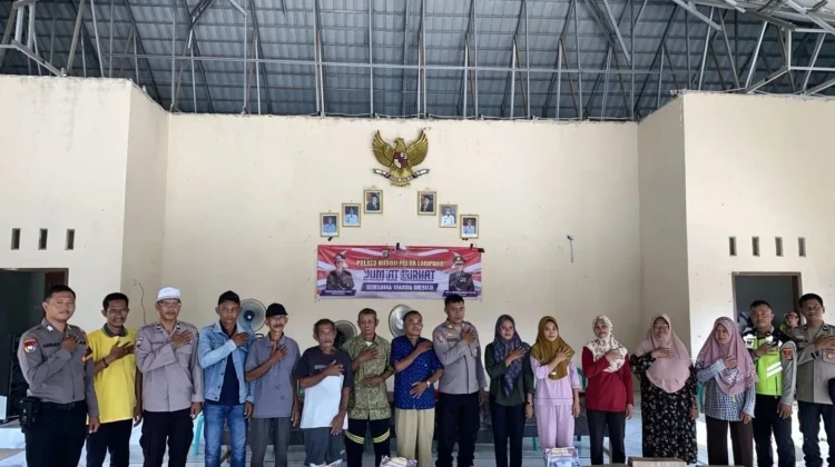 Warga Sampaikan Aspirasi dalam Jumat Curhat Polres Mesuji