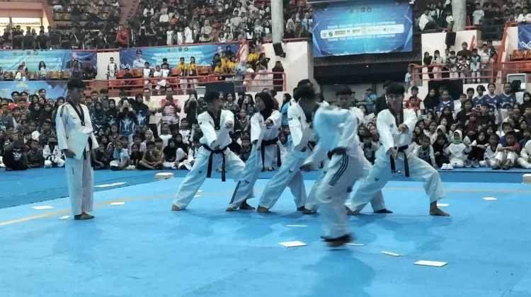 Gubernur Lampung Cup 2 Diikuti 1.800 Atlet Taekwondo