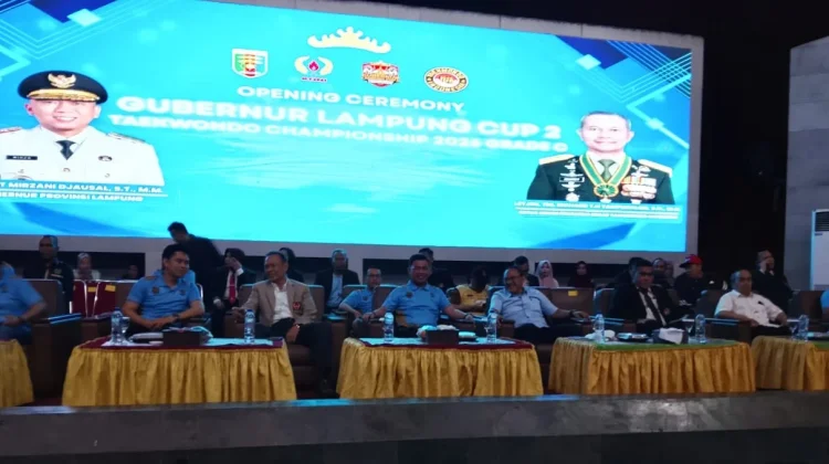 Lampung Menyala 1.800 Atlet Taekwondo 6 Provinsi Serbu Gubernur Cup II